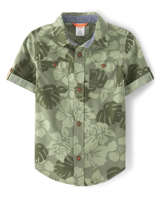 Chemise boutonnée Jungle pour garçons - Safari d'été - lbl_product_image_view_1