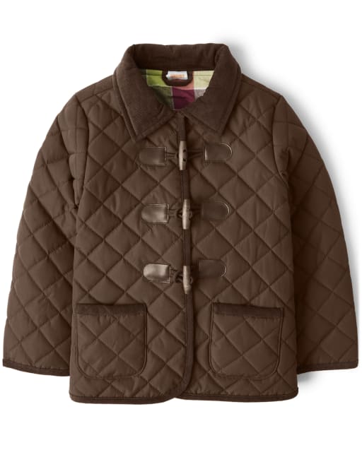 Girls Quilted Jacket - Pony Club - view 1