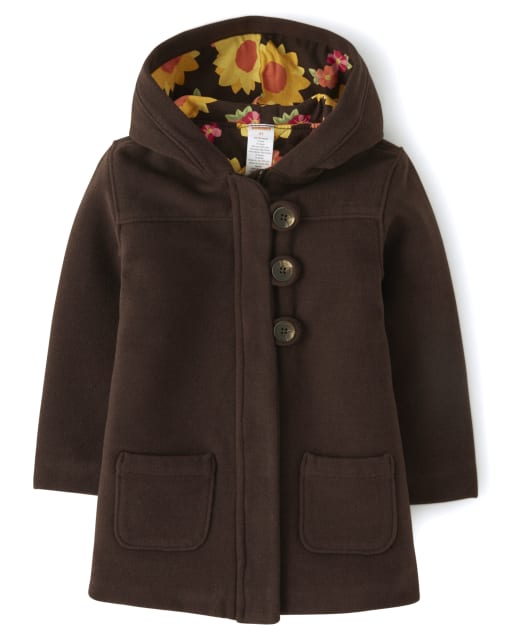 Girls Sunflower Quilted Jacket - Harvest - view 1