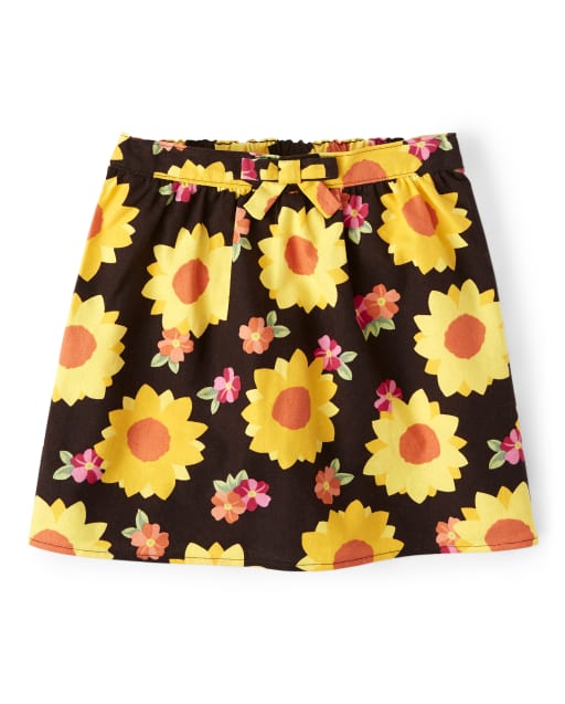 Girls Sunflower Skort - Harvest - view 1