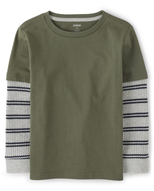 Haut thermique 2 en 1 rayé pour garçons - Every Day Play - lbl_product_image_view_1