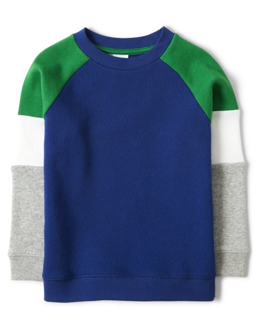 Boys Colorblock Sweatshirt - Dino Roar - view 1