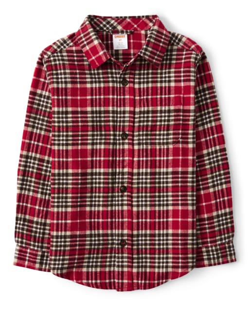 Camisa con botones a cuadros para niño - Moose Mountain - lbl_product_image_view_1