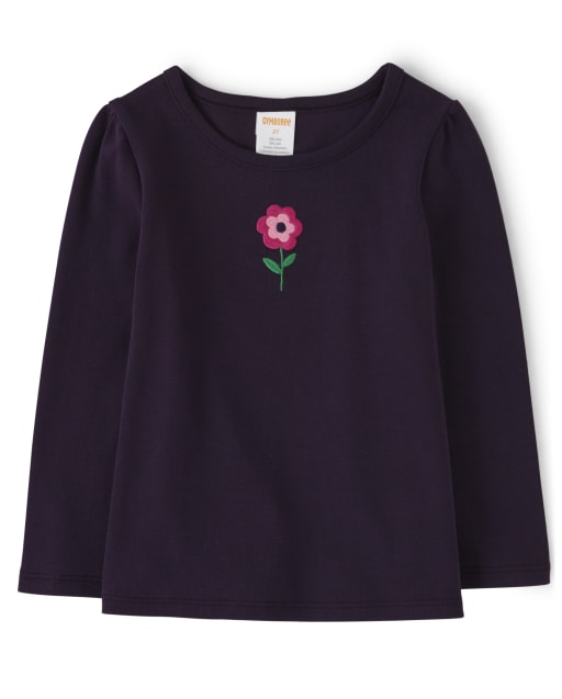 Top con flores bordadas para niñas - Every Day Play - lbl_product_image_view_1