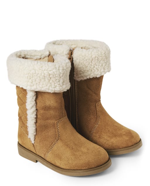 Bottes hautes matelassées pour filles - Winter Wonderland