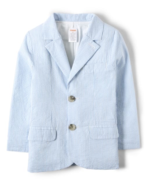 Boys Seersucker Blazer - Country Club - view 1