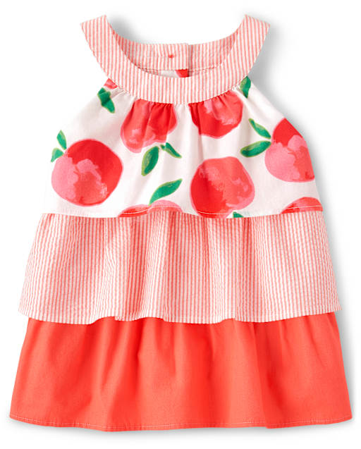 Haut à volants pour filles - Pretty Peach - lbl_product_image_view_1
