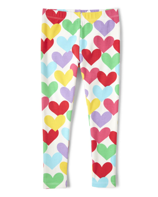 Leggings coeur pour filles - Sunshine Time