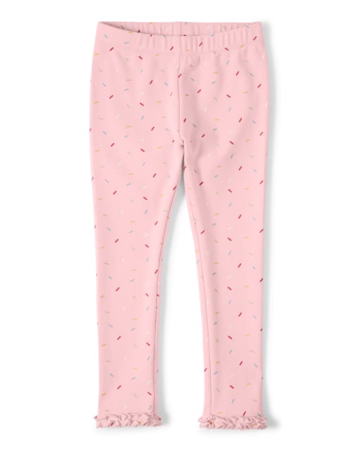 Girls Ruffle Leggings - Birthday Boutique - view 1