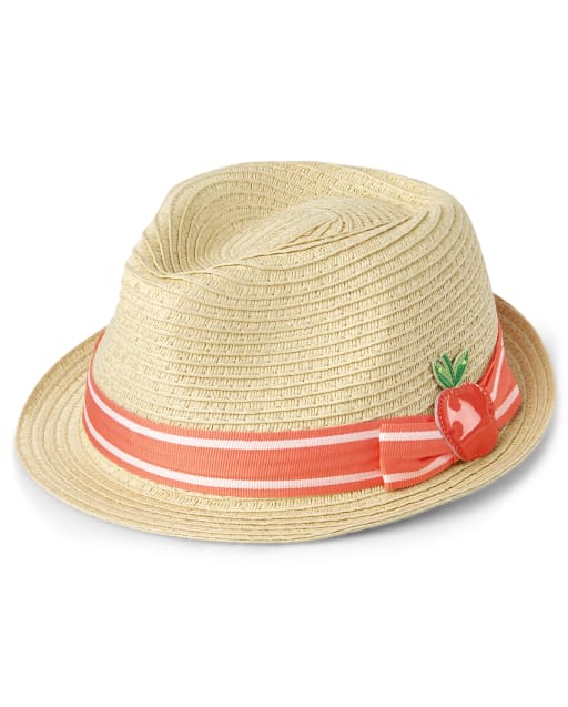 Girls Fedora - Pretty Peach
