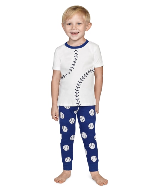 Boys Lil Champ Cotton 2-Piece Pajamas - Gymmies - view 1