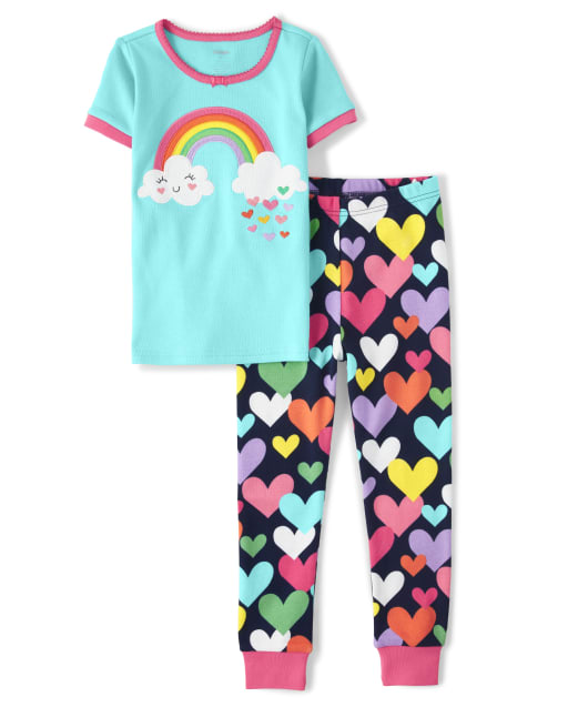 Pyjama 2 pièces en coton Sunshine Time pour filles - Gymmies - lbl_product_image_view_1