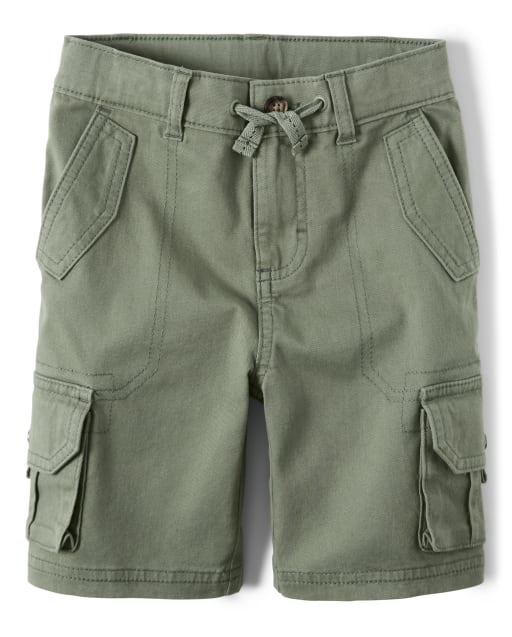Boys Cargo Shorts - Safari Camp