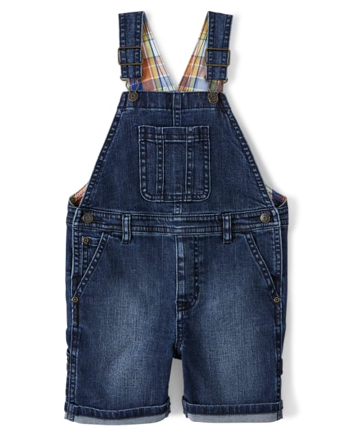 Boys Denim Shortalls - Mr. Fix It