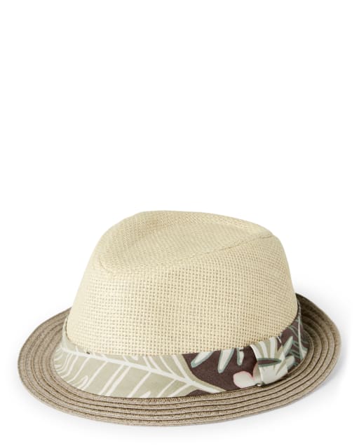 Boys Leaf Fedora - Safari Camp