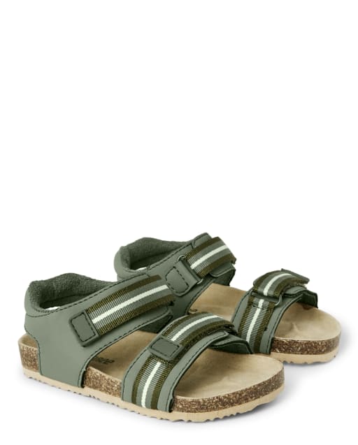 Boys Striped Sandals - Safari Camp - view 1