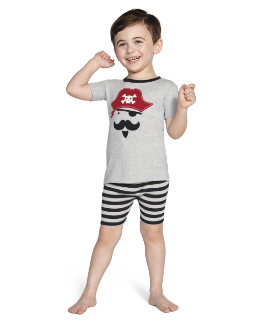 Boys Pirate Cotton 2-Piece Pajamas - Gymmies