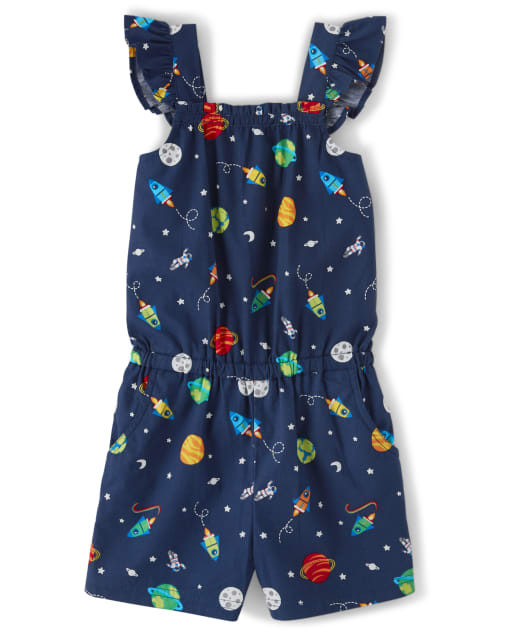 Barboteuse à volants pour filles - Futur astronaute - lbl_product_image_view_1