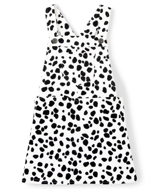 Girls Spotted Corduroy Skirtall - Dalmatian Friends - view 1