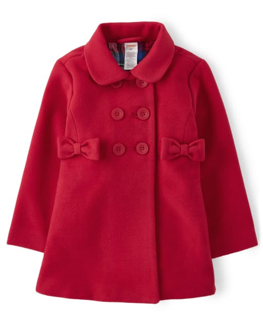 Girls Bow Coat - Teacher's Favorite