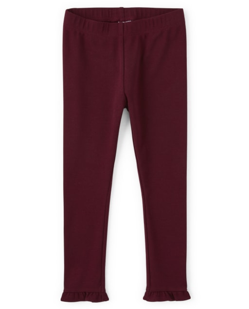 Girls Ruffle Leggings - Tree House