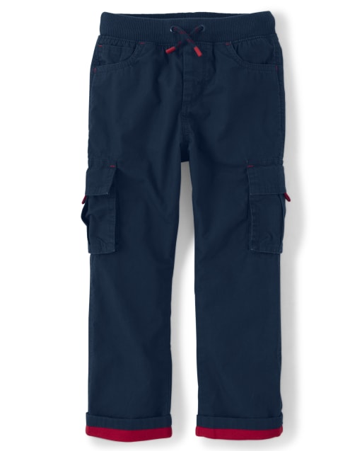 Boys Pull On Cargo Pants - Teacher's Favorite - view 1