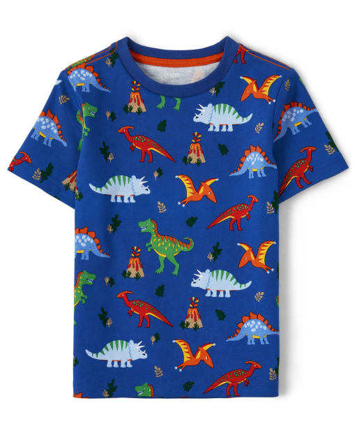 Boys Print Top - Dino Dude