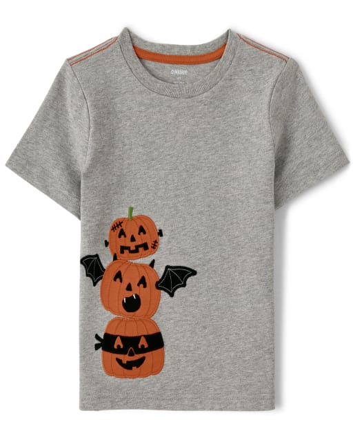 Boys Jack-O-Lantern Top - Lil Pumpkin - view 1