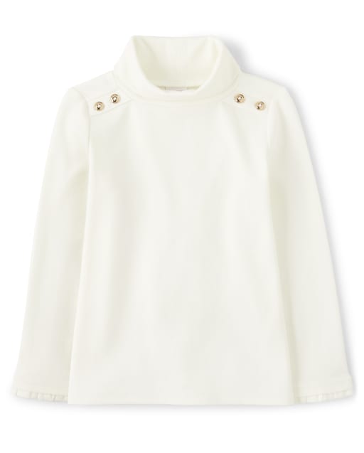 Girls Ruffle Turtleneck - view 1