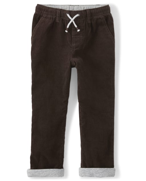 Boys Pull On Corduroy Pants - view 1