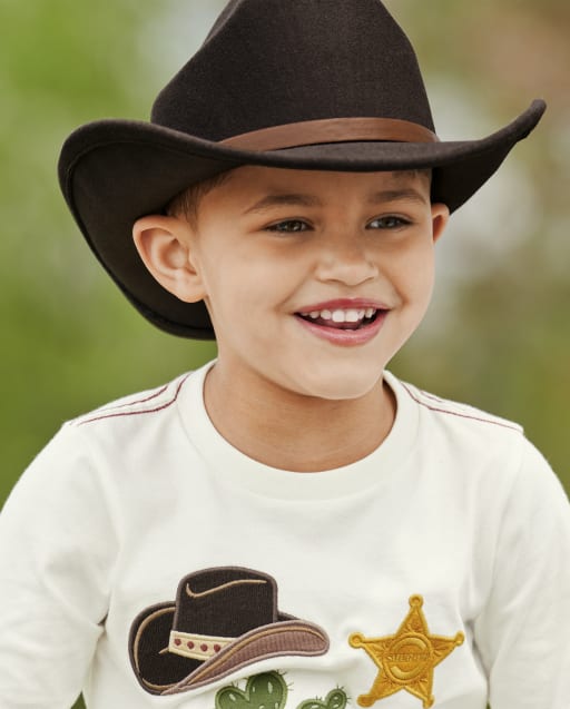 Boys Cowboy Hat - Western Skies - view 1