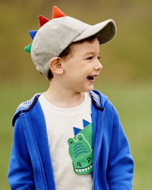 Boys Baseball Hat - Dino Dude - view 1