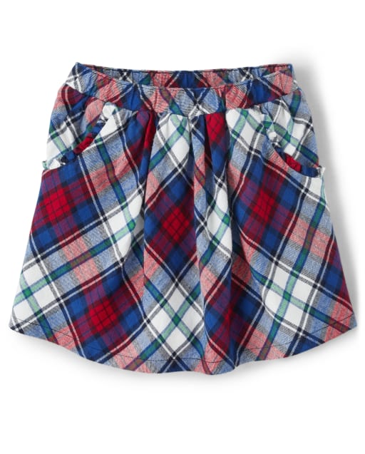 Girls Plaid Skort - Teacher's Favorite