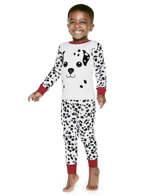 Boys Dalmatian Cotton 2-Piece Pajamas - Gymmies - view 1