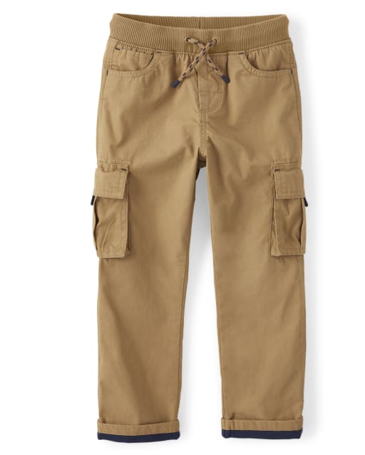Boys Pull On Cargo Pants