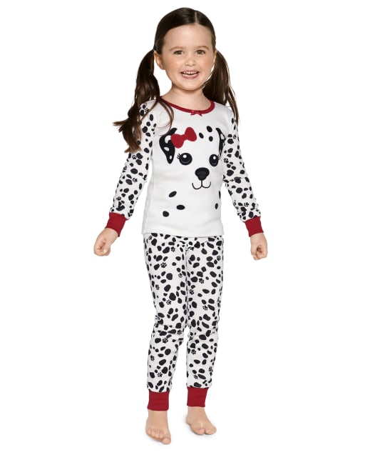 Pyjama 2 pièces en coton dalmatien fille - Gymmies - lbl_product_image_view_1