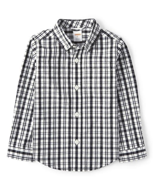 Camisa con botones a cuadros para niños - Reindeer Cheer - lbl_product_image_view_1