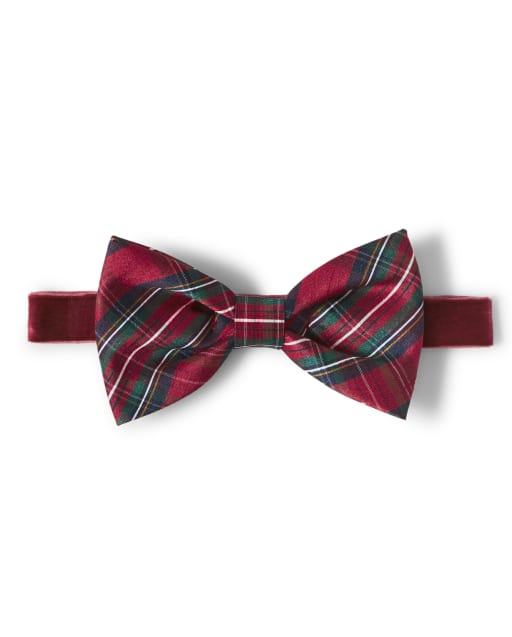 Baby Girls Plaid Bow Headwrap - Family Celebrations Red