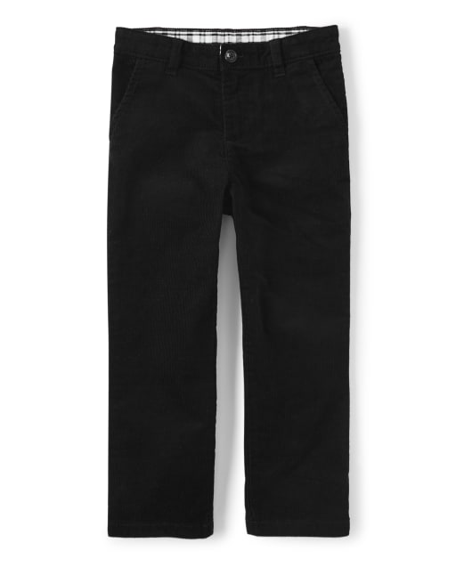 Boys Corduroy Dress Pants - Reindeer Cheer - view 1