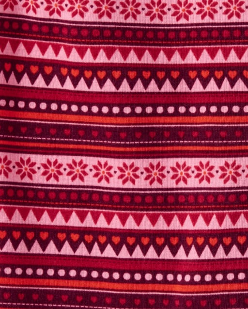 Leggings jacquard pour fille - Petits Lamas - lbl_product_image_view_2