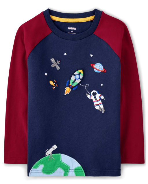 Camiseta espacial bordada para niños - Comet Club - lbl_product_image_view_1