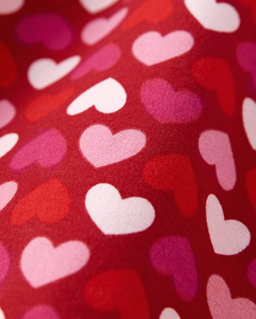 Girls Heart Ponte Skort - Valentine Cutie - view 2