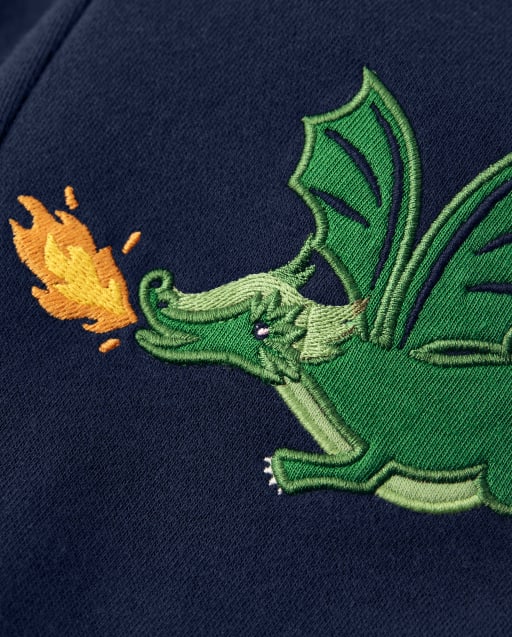 Boys Dragon Jogger Pants - Knights and Dragons - view 2