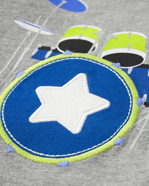 Haut raglan brodé pour garçon - Rock Academy - lbl_product_image_view_2