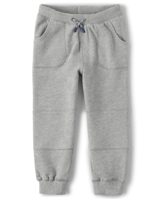 Boys French Terry Pull On Jogger Pants - Rock Academy