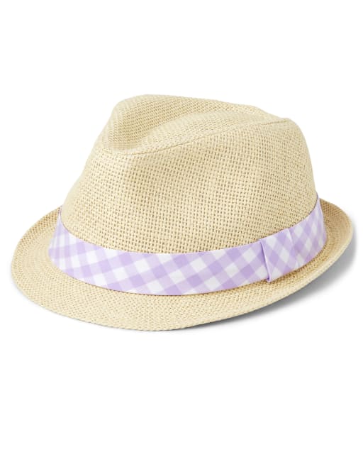 Sombrero Fedora para niños - Flores de primavera