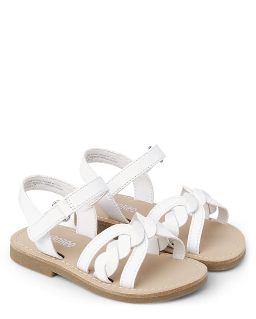 Girls Braided Sandals