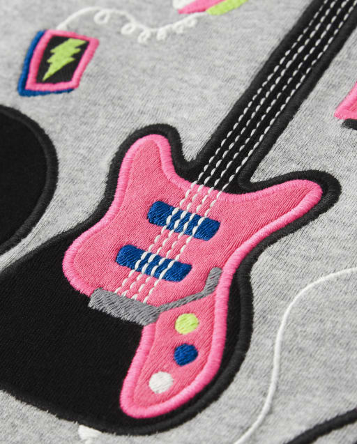 Haut à bande brodée pour fille - Rock Academy - lbl_product_image_view_2