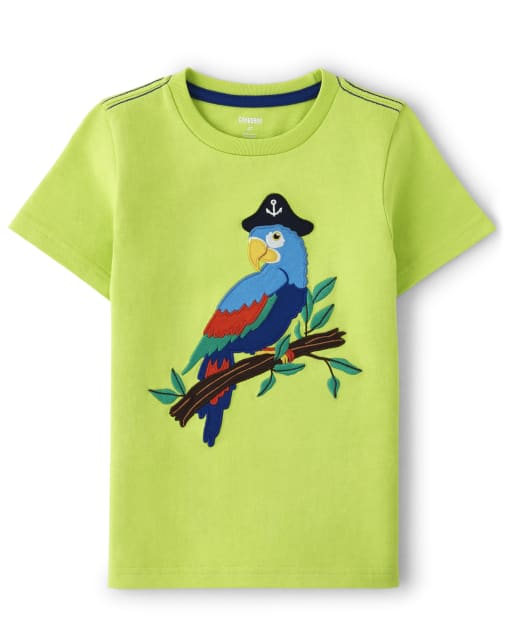 Top De Loro Bordado Para Niño - Aye Aye Matey