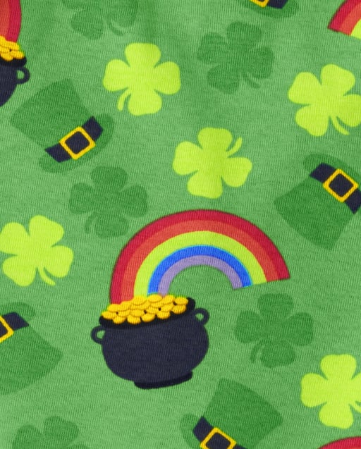 Girls St. Patrick's Day Leggings - Little Leprechaun - view 2
